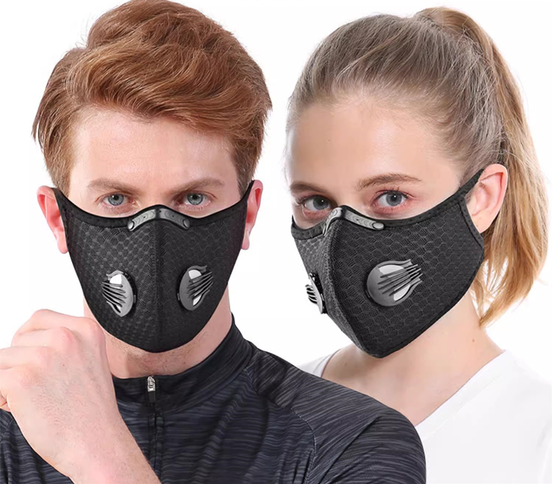 Dust Mask Construction - Maska rowerowa Sportowa zmywalna wielokrotnego użytku