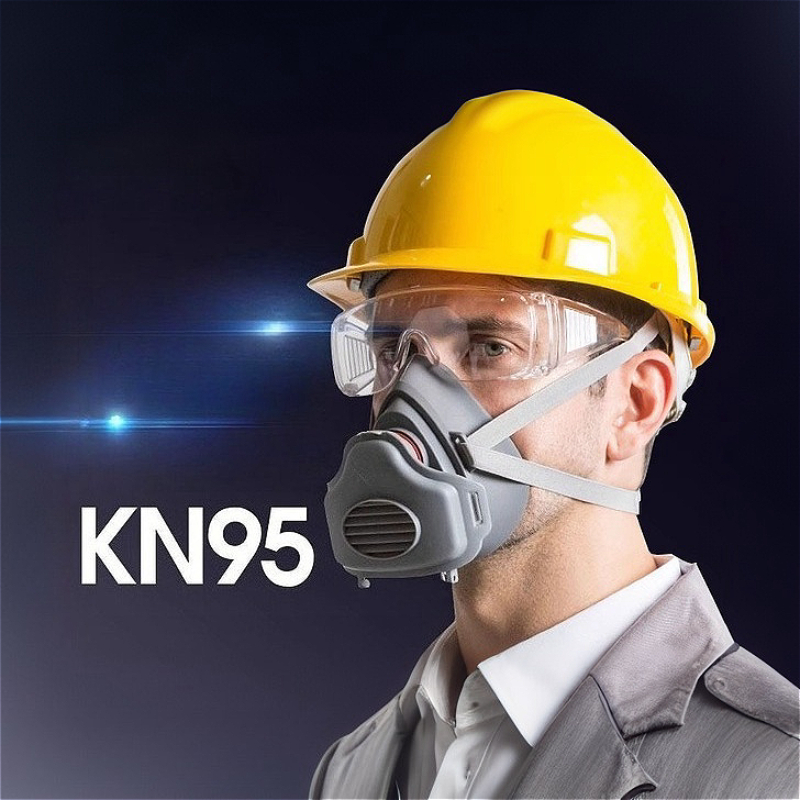 Maska przeciwpyłowa na pół twa – Respirator Half Face recenzja i cena