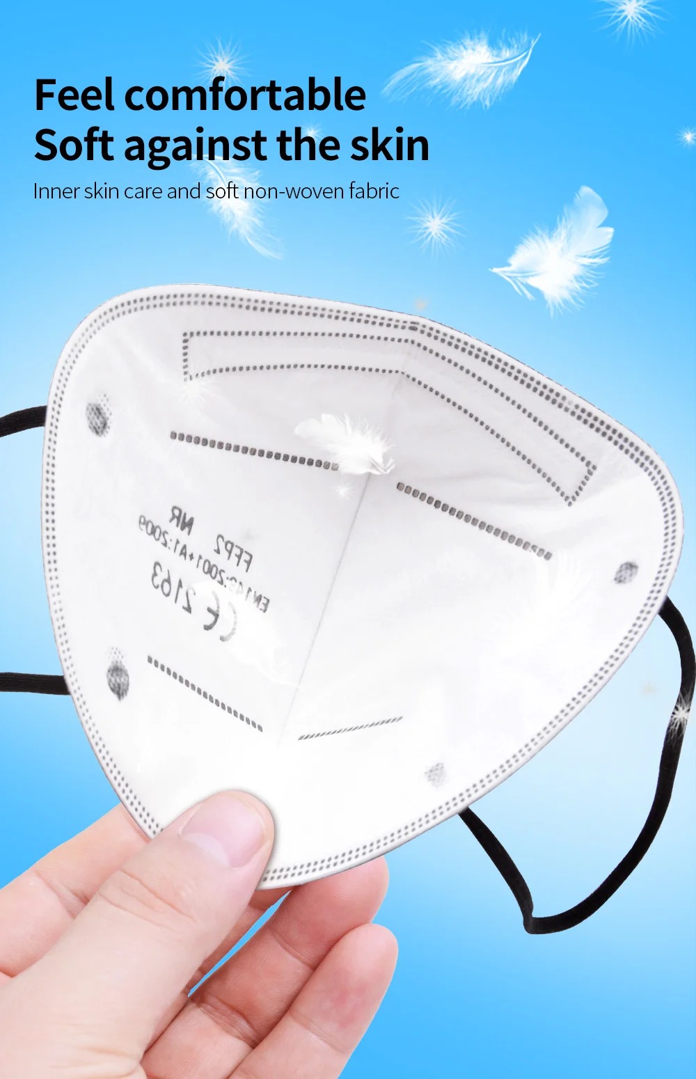 Maseczki FFP2 5-warstwowe z ce – Black Face Mask Pack recenzja i cena