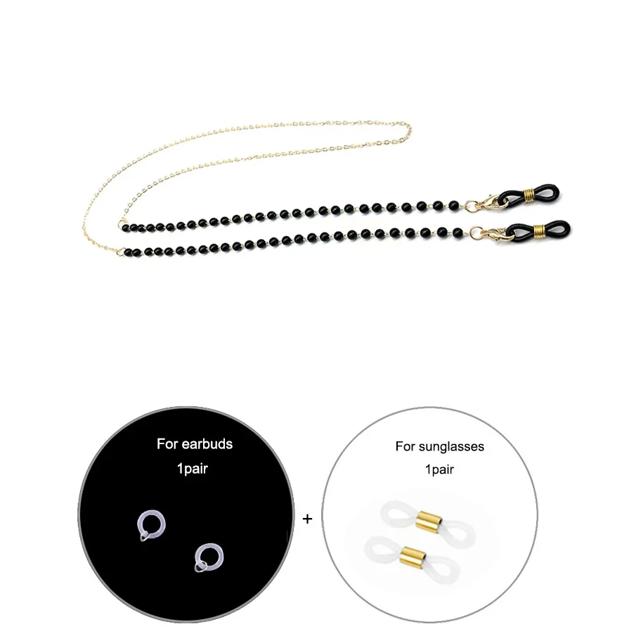 Kryształowy łańcuszek z korali – Mask Chain Holder recenzja i cena