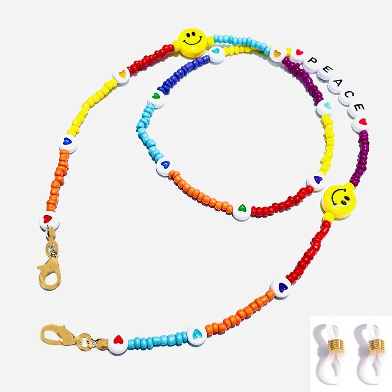 2024 modne kolorowe miękka cer – Mask Chain Holder recenzja i cena