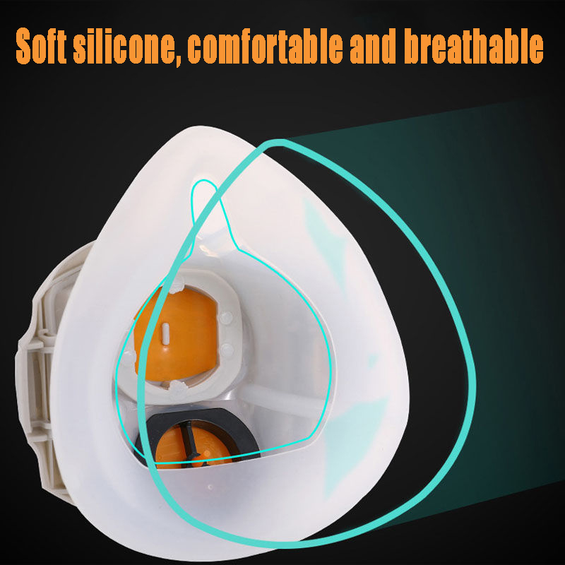 Silikonowa pyłoszczelna maska  – Respirator Half Face recenzja i cena