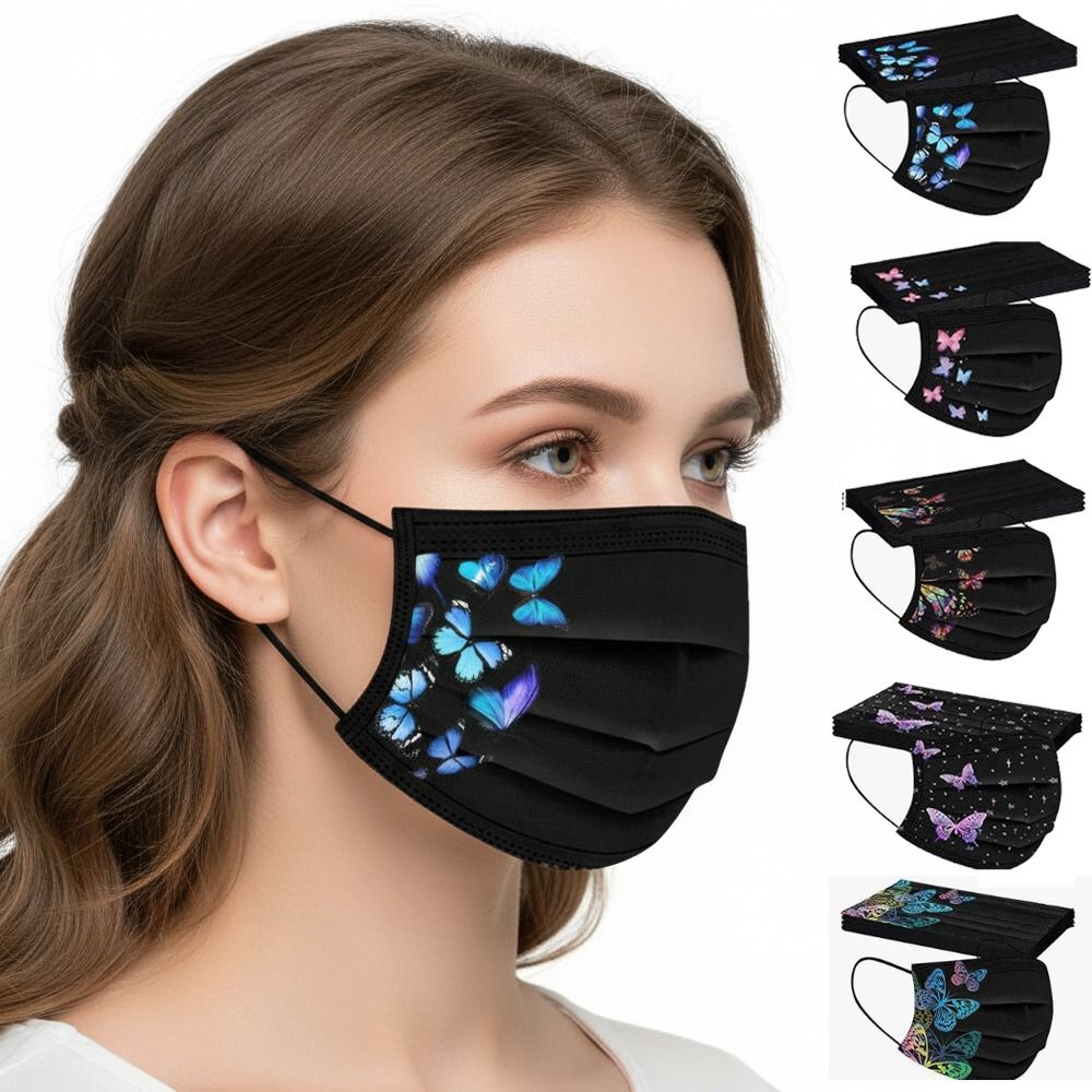 10 szt. Kolorowe maseczki jedn – Cloth Face Mask Washable recenzja i cena